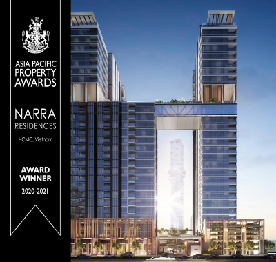 NARRA RESIDENCES HAS WON THE ASIA PACIFIC PROPERTY AWARDS 2020 - 2021